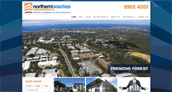 Desktop Screenshot of northernbeachescommercial.com.au
